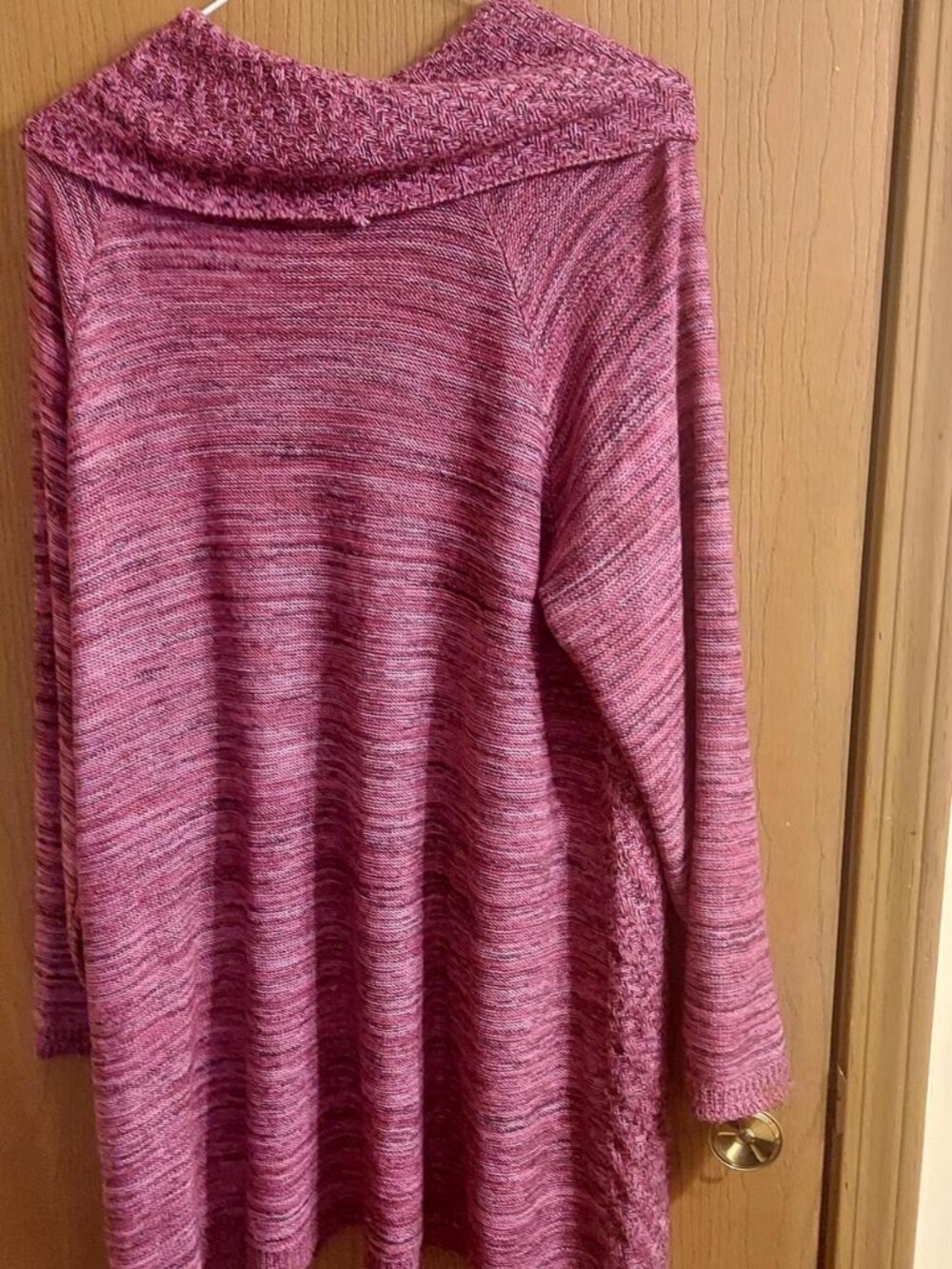 Purple Marled Colored Long
